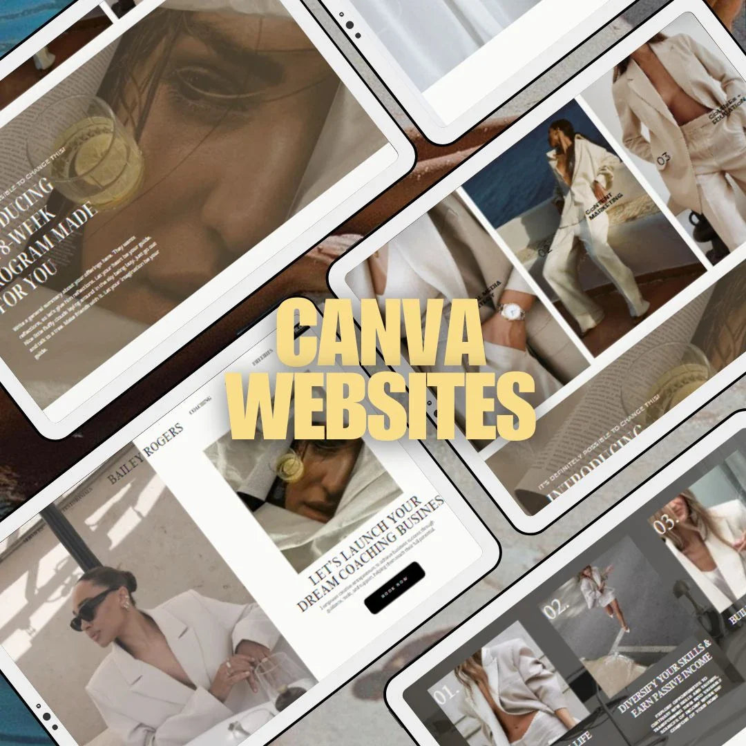 Canva Website Templates