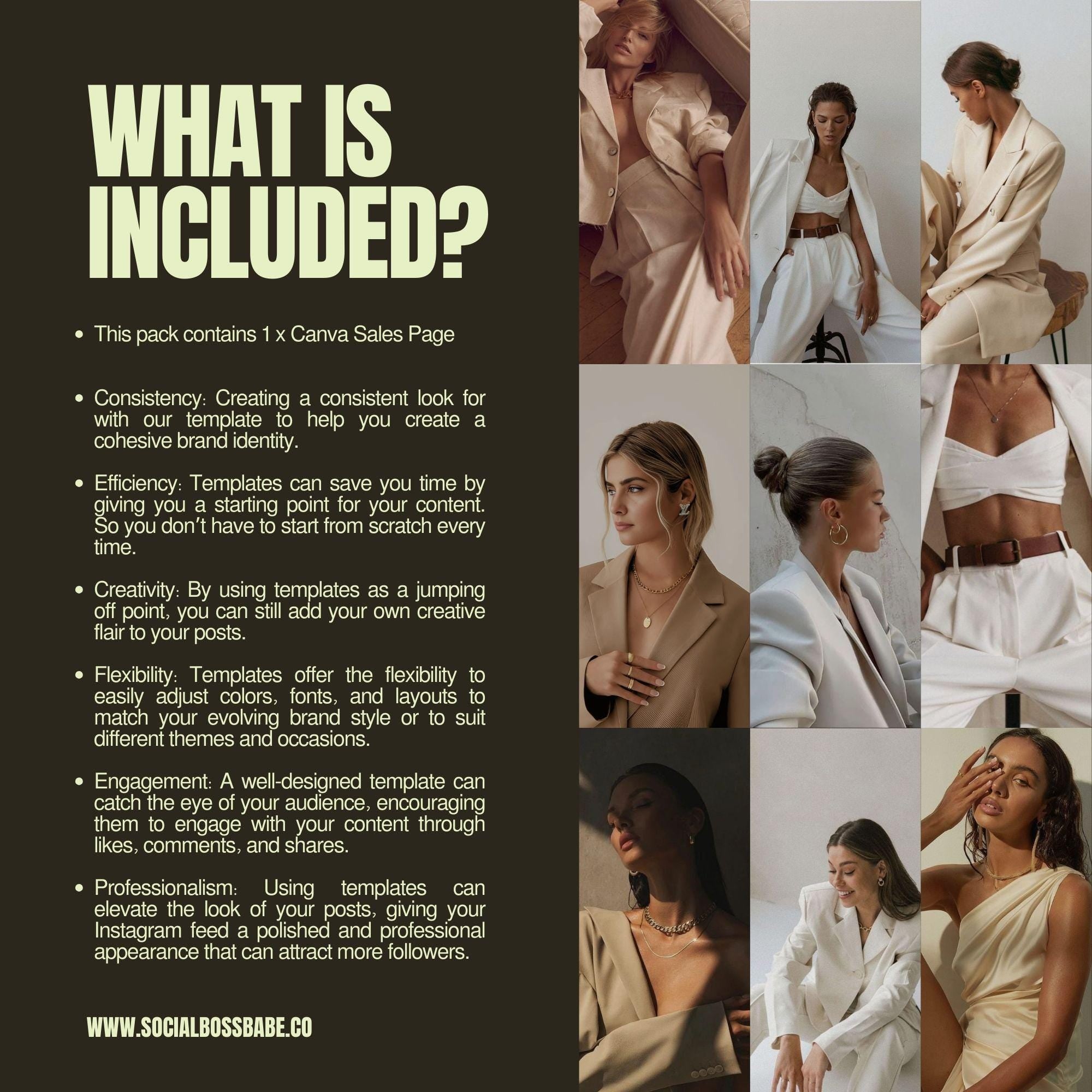 Premium Therapist Website Template – Coaching Business Landing Page and One-Page Website.