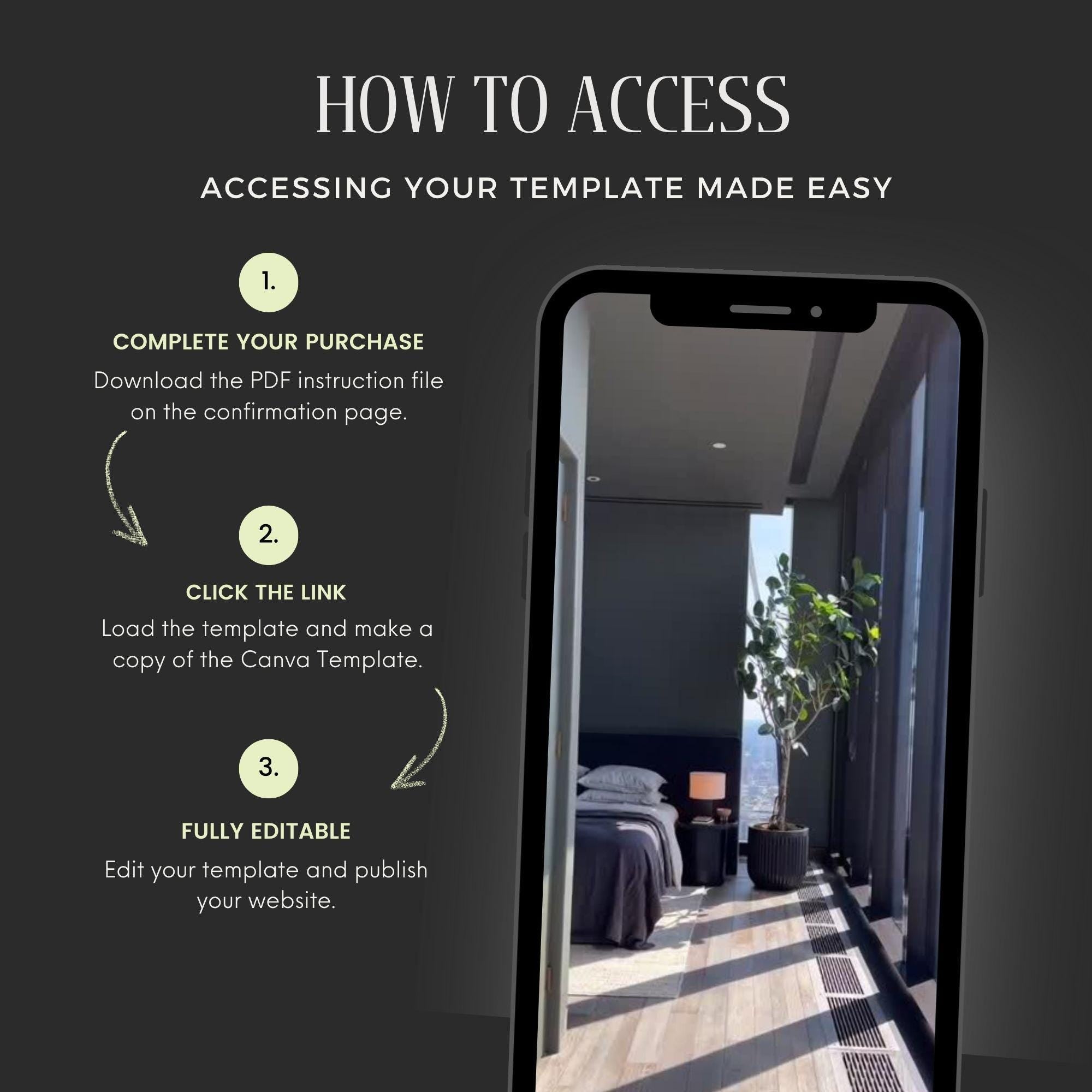 Real Estate Reels Canva Template with MRR & PLR – Luxury Faceless Reels Bundle.