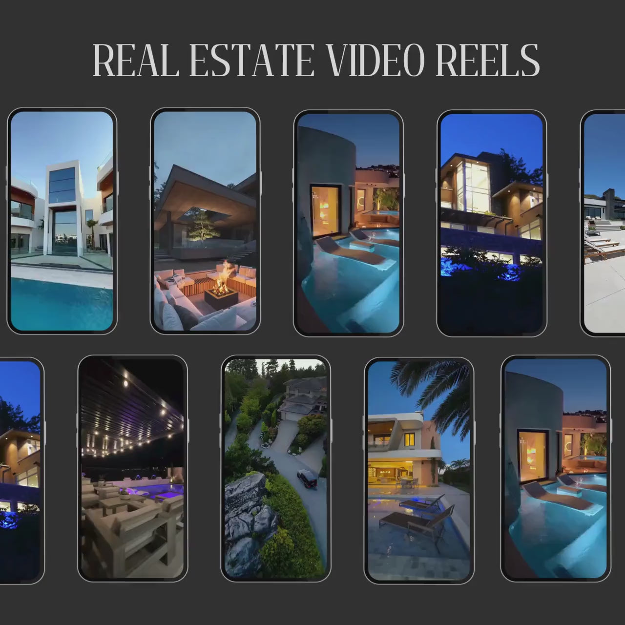 Real Estate Reels Canva Template with MRR & PLR – Luxury Faceless Reels Bundle.